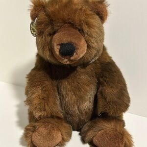 Vintage 90s Heritage Collection Brown Plush Bear